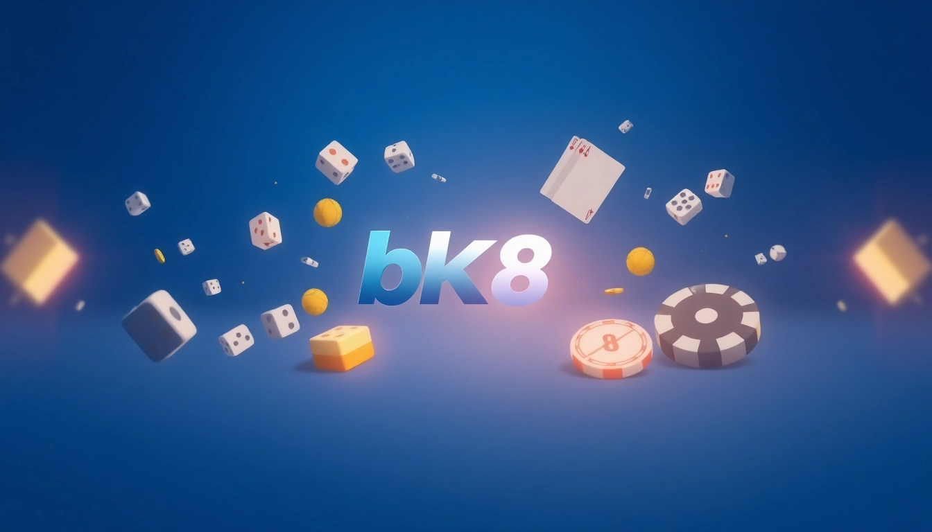 Engaging promotional banner for bk860s.com showcasing vibrant gaming icons and inviting atmosphere.