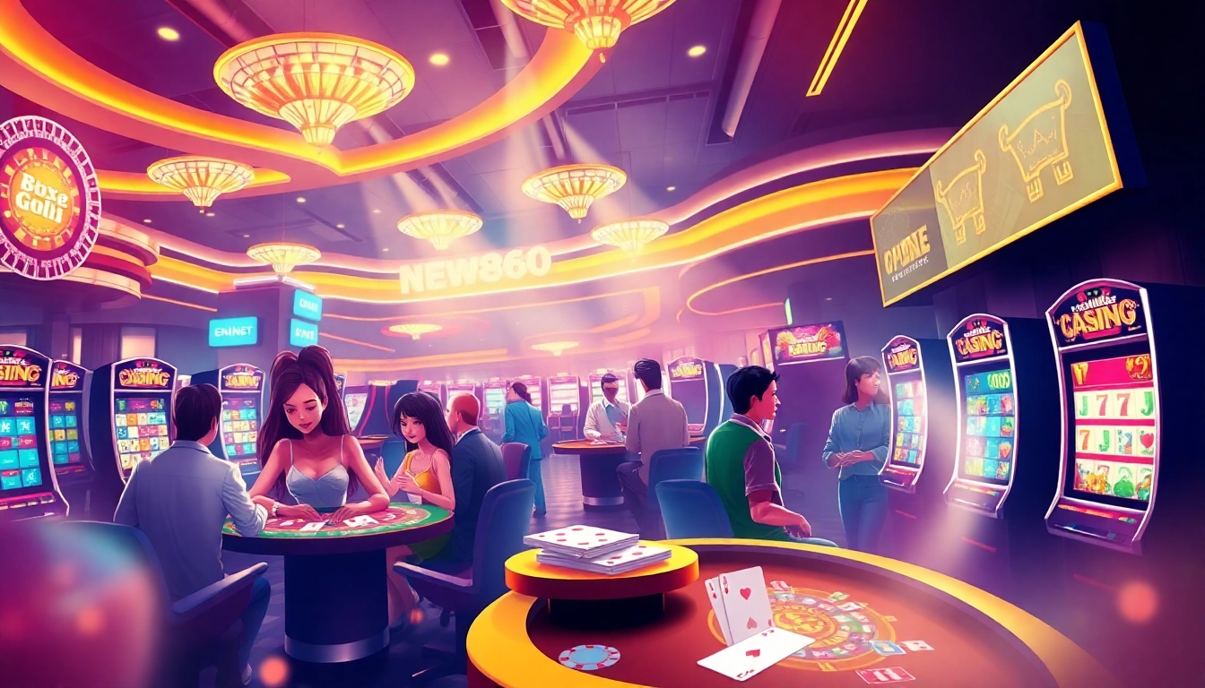 Experience the thrilling online gaming environment of new88go.com with diverse players enjoying various casino games.