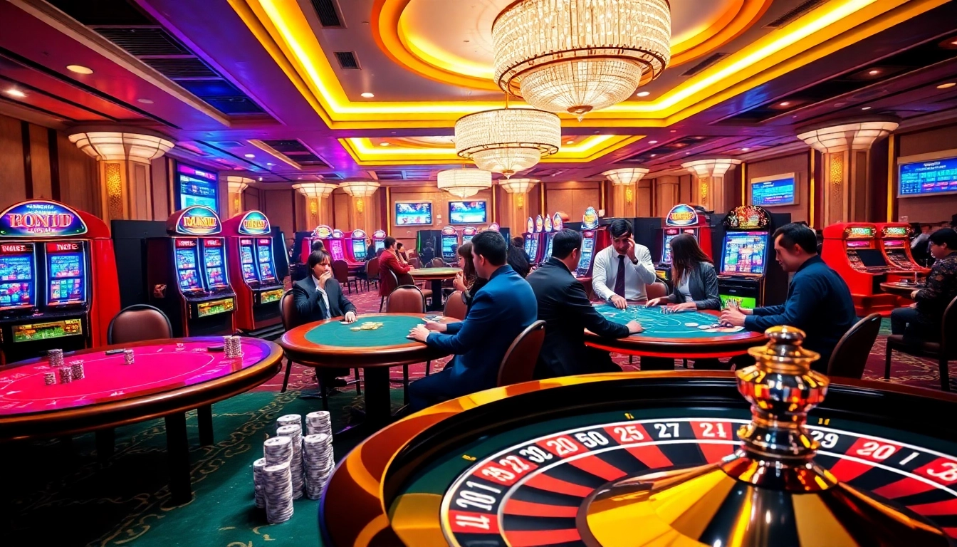Experience the excitement of gaming at 8daywin.live with vibrant casino visuals.