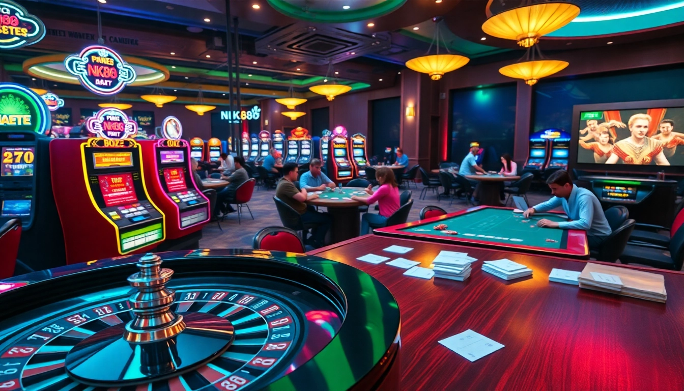 Experience thrilling gambling action at https://nk88s.com/da-ga-nk88/ with engaging players and vibrant casino elements.